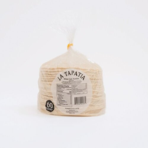 La Tapatia White Corn Tortillas 60 ct