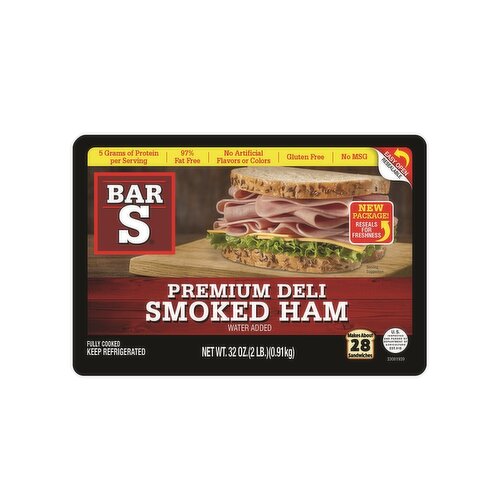 Bar S Extra Lean Cooked Ham