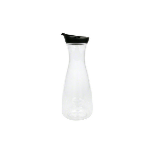 Acrylic Juice Jar Black Lid 36 oz