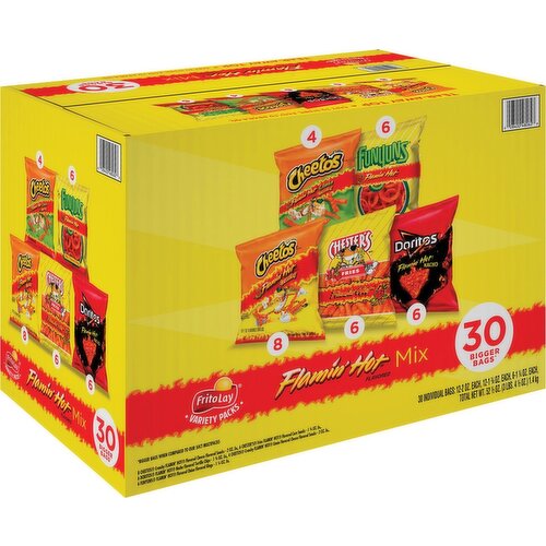 Frito Lay Flamin' Hot Flavored Snack Mix