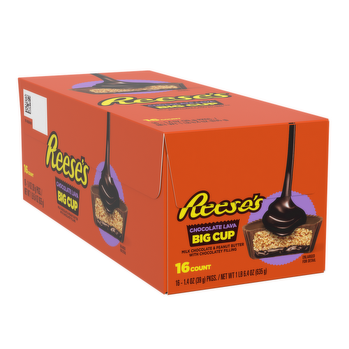 Reeses Big Cup Chocolate Lava