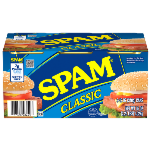 Spam Classic 6/12 oz