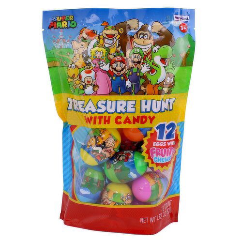 Super Mario Treasure Hunt Multipack W/Candy