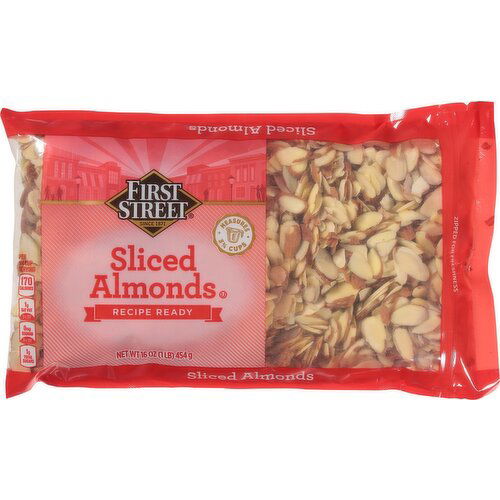 First Street Almonds, Sliced