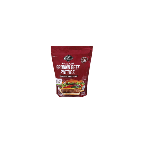 First Street 96/4 Beef Patties