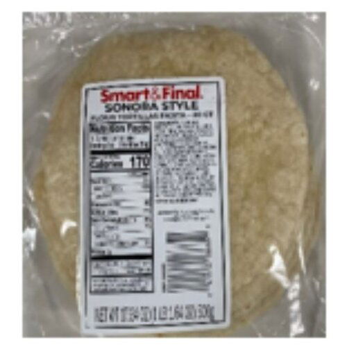 Ora Style 12 in Burrito Flour Tortilla