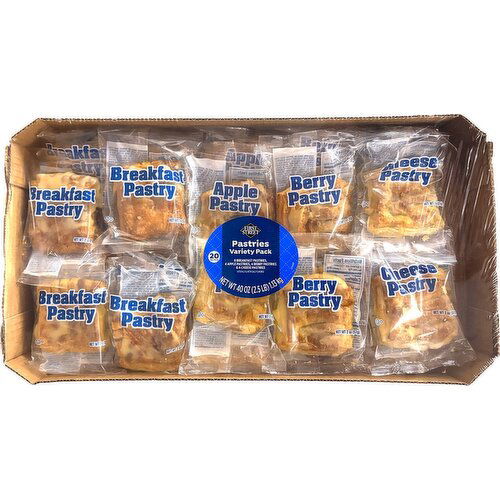 Frist Street Pastries Varitey Pk 20 ct