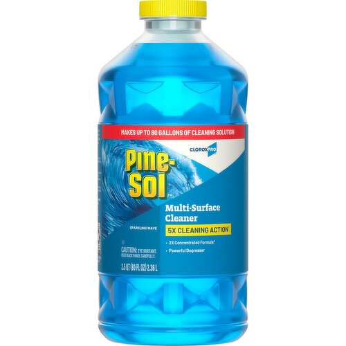 Clorox Pro Pine Sol Cleaner Sparkling Wave
