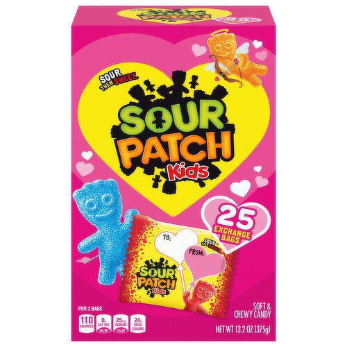 Sour Patch Kids Soft & Chewy Exchange Bags Candy