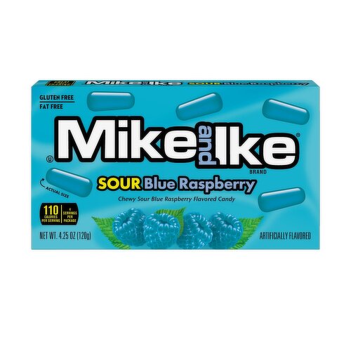 Mike and Ike Sour Blue Rasberry