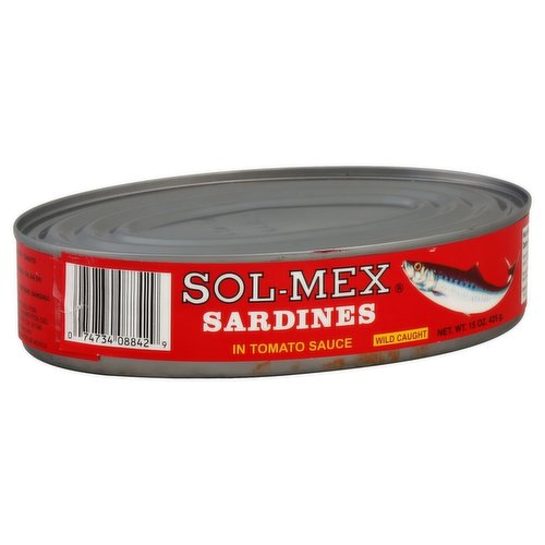 Sol-Mex Sardines Ov Tomatoes