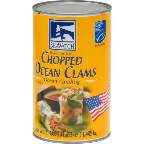 Sea Watch Ocean Chop Clams