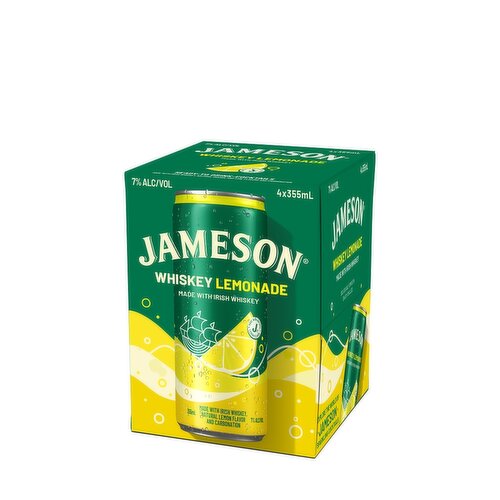 Jameson Lemonade Cans