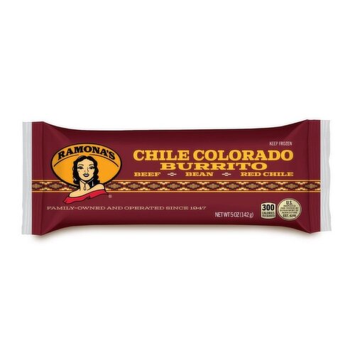Ramona's Chile Colorado Burrito
