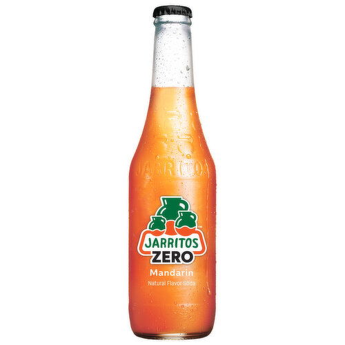 Jarritos Mandarin Zero Glass
