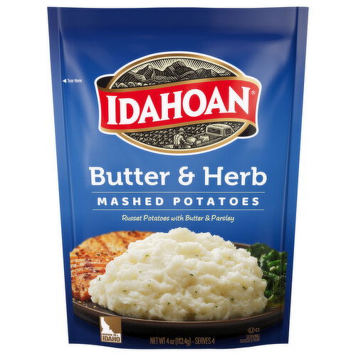 Idahoan Butter & Herb Mashed Potatoes