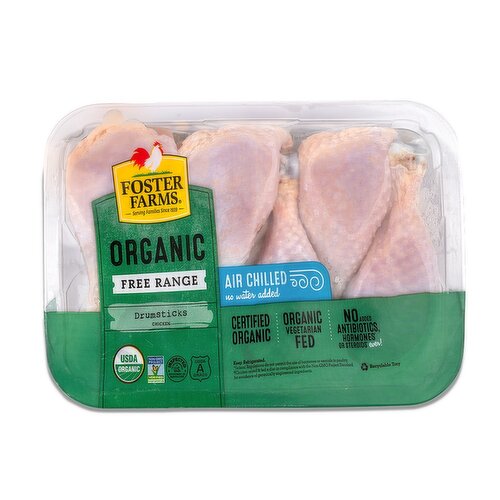 Foster Farms Organic Drumsticks
