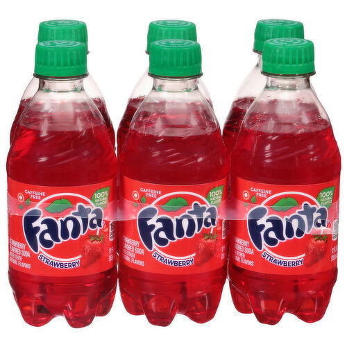 Fanta Soda, Strawberry