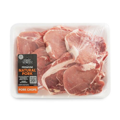 Pork Loin Rib End Chop Bone In