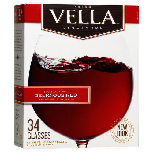Peter Vella Delicious Red Wine Box