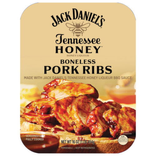 Jack Daniel's Boneless Tennessee Honey Pork Ribs