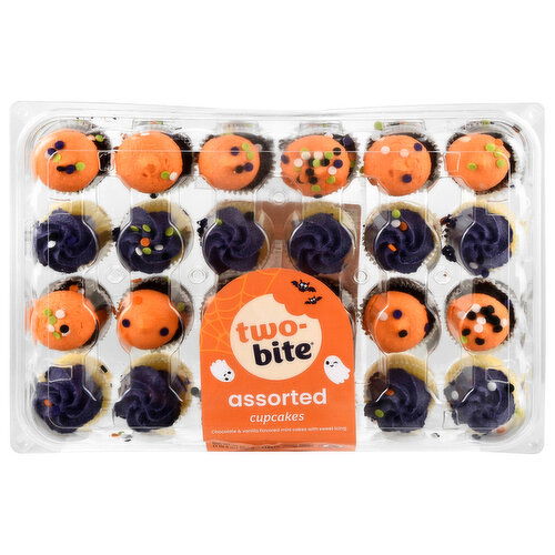Two-Bite Assorted Cupcakes