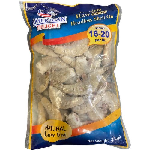 Raw Shrimp Headless Shell On 16/20