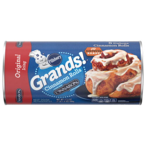 Pillsbury Deluxe Original Icing Cinnamon Rolls