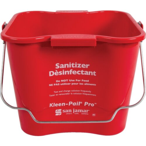 Kleen Pail Red