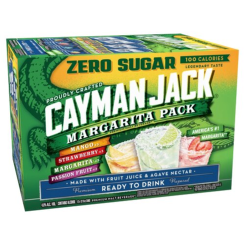 Cayman Jack Zero Sugar Variety Pack