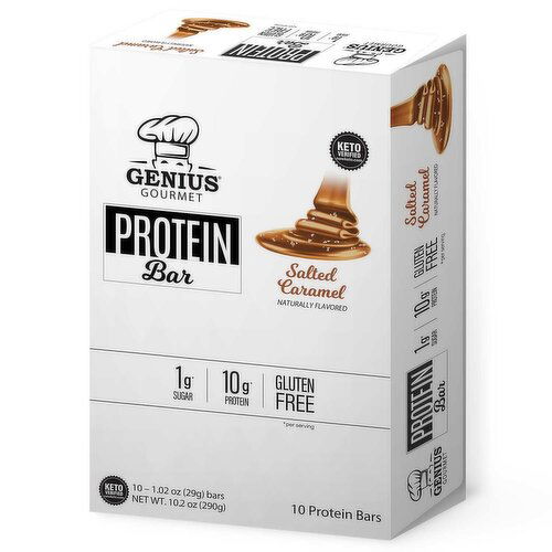 Genius Gourmet Salted Caramel Bar