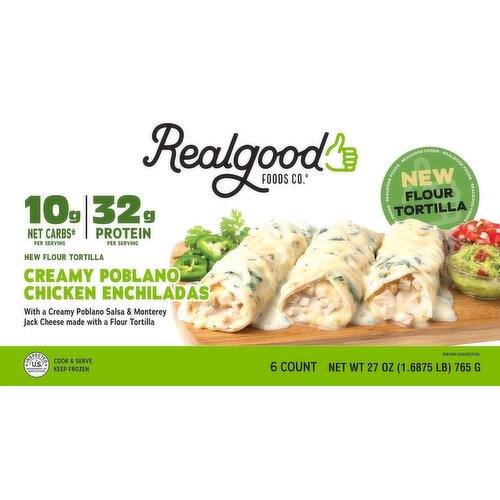Realgood Foods Chicken Enchiladas