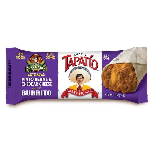 Tapatio Pinto Bean and Cheese Burrito