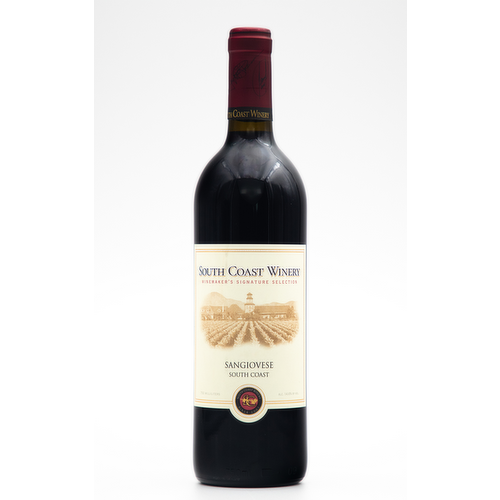 South Coast Winery Sangiovese