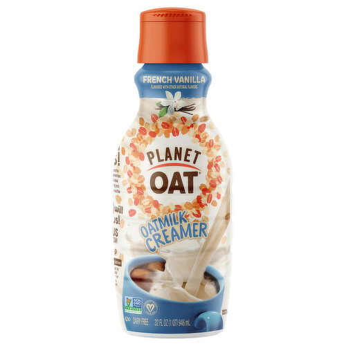 Planet Oat French Vanilla Oatmilk Creamer Image 1 of 6