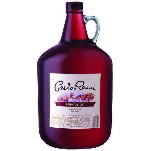 Carlo Rossi Burgundy Red Wine 4L