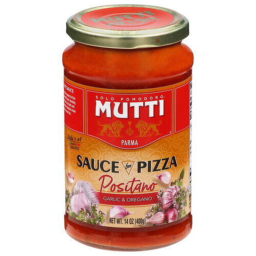 Mutti Positano Garlic & Oregano Sauce for Pizza
