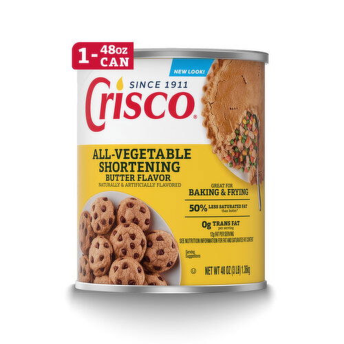 Crisco All-Vegetable Butter Flavor Shortening