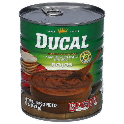 Ducal Refried Beans, Red