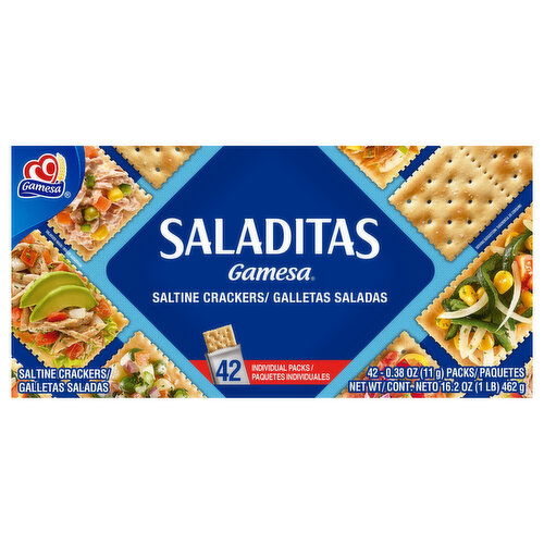 Gamesa Saladitas Saltine Crackers