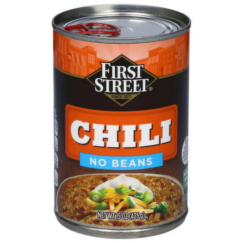 First Street No Beans Chili