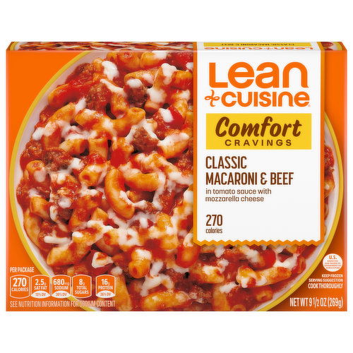 Lean Cuisine Macaroni & Beef, Classic