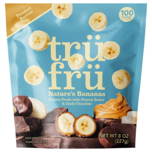 Tru Fru Nature's Bananas, Peanut Butter