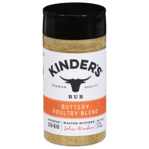 Kinder's Rub, Buttery Poultry Blend