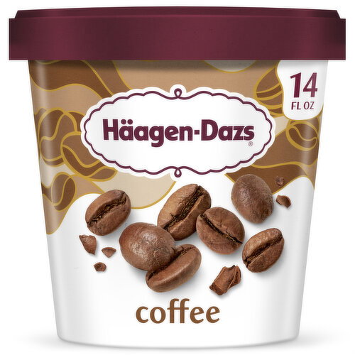 Haagen-Dazs Coffee Ice Cream Image 1 of 11