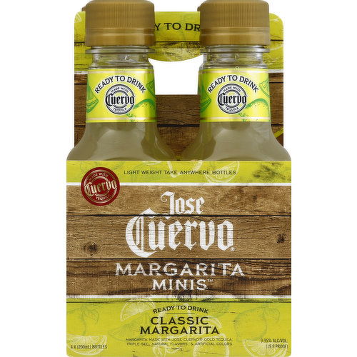 Jose Cuervo Margarita, Classic, Minis