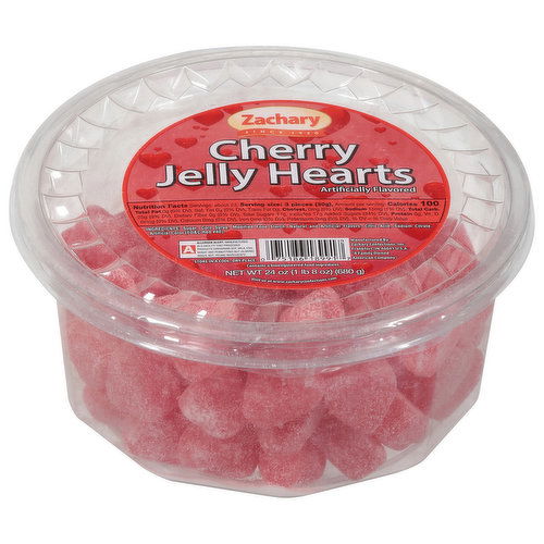 Zachary Jelly Hearts, Cherry