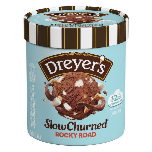 Dreyer's Rocky Road Light Ice Cream