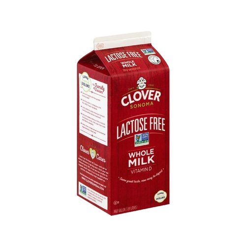 Clover Lactose Free Whole Milk 64 oz