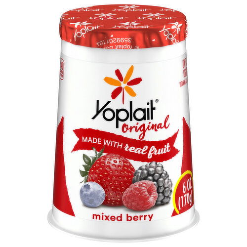 Yoplait Low Fat Mixed Berry Yogurt